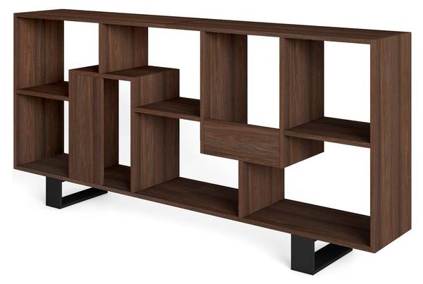 Bücherregal Verso II Eiche Dunkel