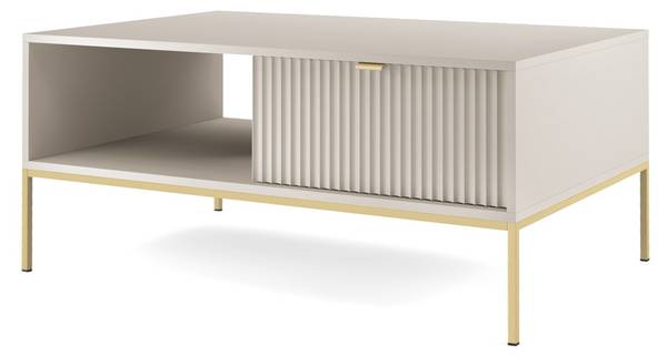 Couchtisch Nova Beige - Gold