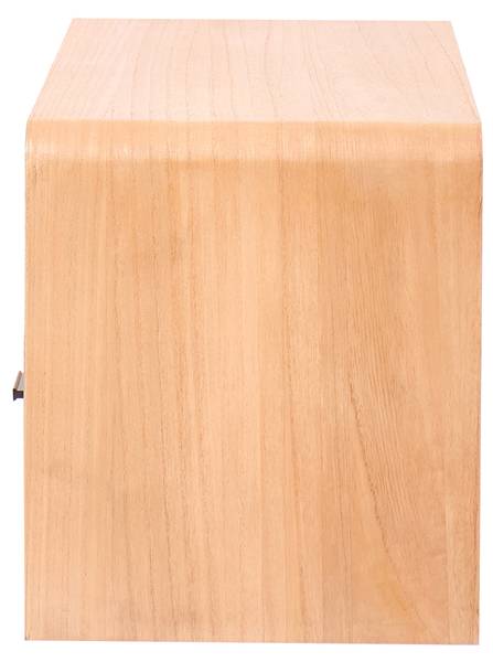 TV-Schrank BASTAD Grün - Massivholz - 80 x 45 x 40 cm