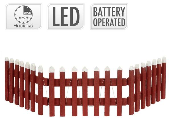 Weihnachtsdeko KIEL Rot - Samt - 2 x 9 x 90 cm