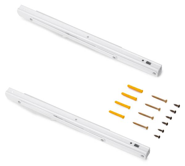 Tisch Wandhalterungen 7019112 2er-set Weiß - 40 x 18 cm