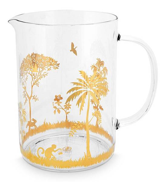 La Majorelle Karaffe Gold - Klarglas - 12 x 17 x 18 cm