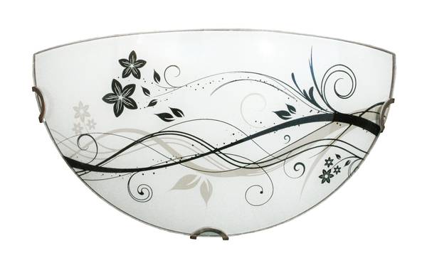 Wandleuchte Louts Glas - 32 x 16 x 32 cm