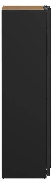 Kleiderschrank Catania Schwarz - Holzwerkstoff - 179 x 221 x 65 cm