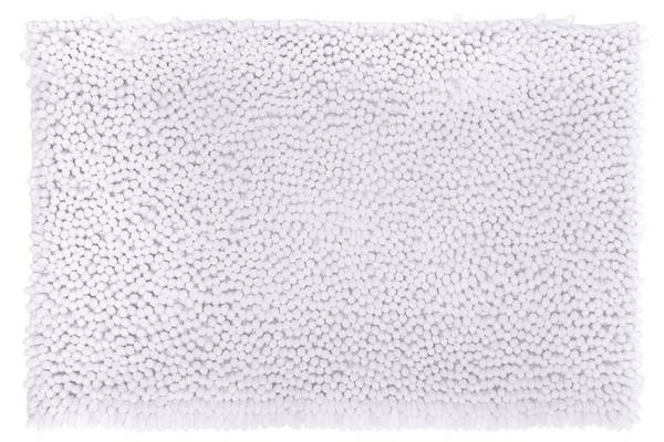 Badematte COLORAMA Weiß - Textil - 80 x 3 x 50 cm
