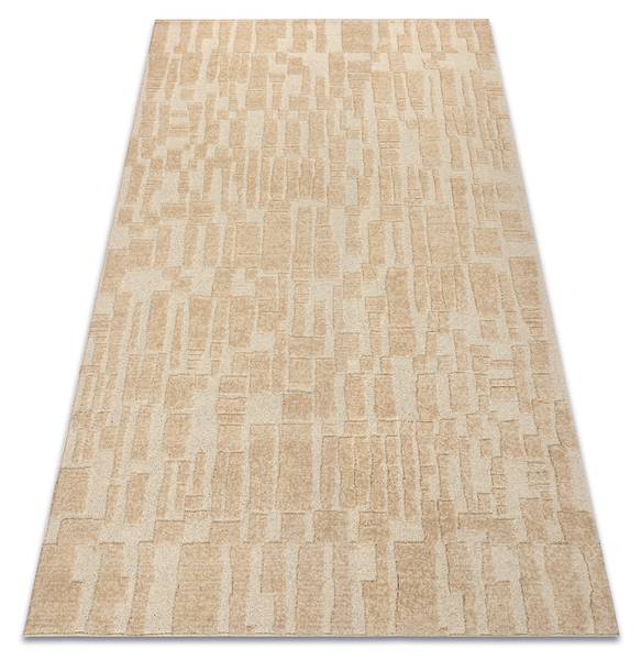 Tapijt P21518 beige - wol - 240 x 1 x 340 cm
