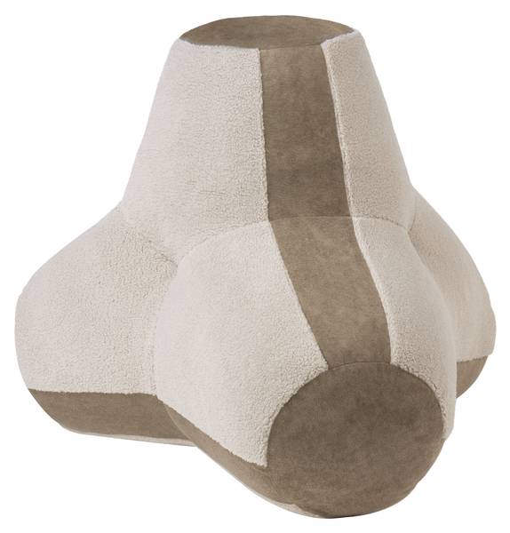 Coussin TMF Marron - Polyester - 24 x 65 x 70 cm