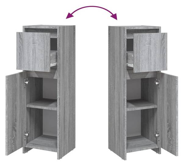 Badezimmerschrank 3003601 Hellgrau
