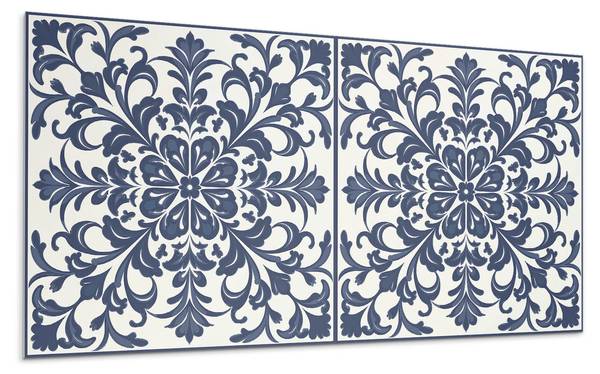 Klebepaneele Blumenranke 100 x 50 cm