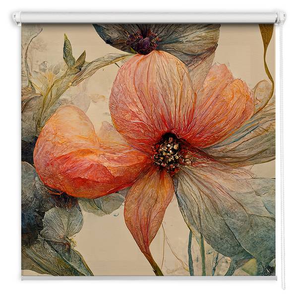 Innenrollo Blume 150 x 240 x 1 cm