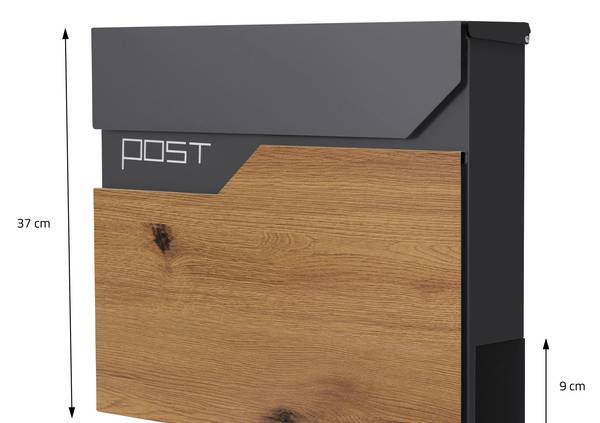 Standbriefkasten ELY-D 18 x 120 x 43 cm