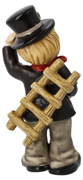 Figur Neuer Tag, neues Glück Porzellan - 5 x 14 x 7 cm