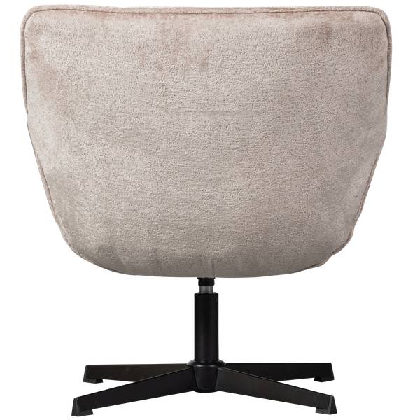 Sessel Wibo Grau - Microfaser - Polyester - ABS - 71 x 94 x 83 cm