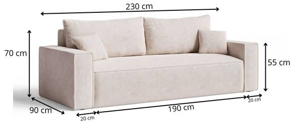 Sofa SIVRA Beige
