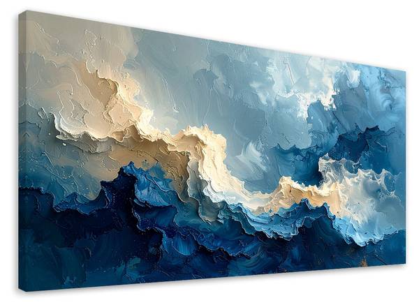 Wandbild Ausdruck 120 x 60 cm