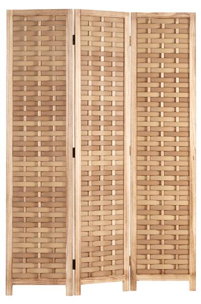 Paravent 2020 Schwarz - Holz teilmassiv - 120 x 170 x 2 cm