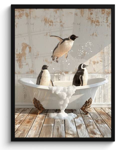 POSTER MIT RAHMEN Vintage 60 x 80 cm