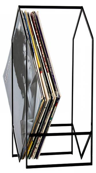 LP Regal GGKR25G-ZWART Schwarz - Metall - 20 x 46 x 20 cm