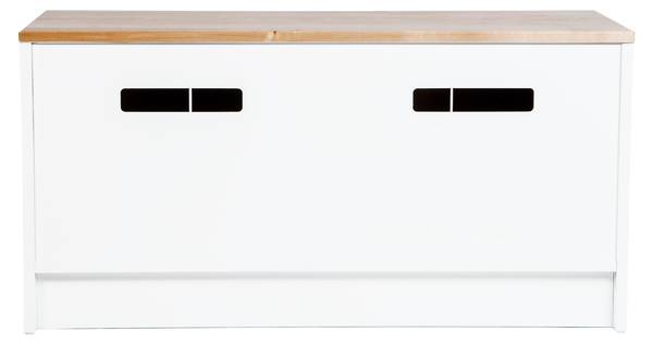 Schuhbank mit Tür Weiß