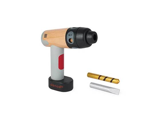 Brico Kinder bohren Beige - Massivholz - 11 x 37 x 47 cm