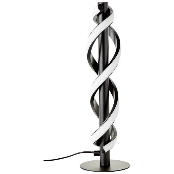 Tischlampen 11311295 1 Schwarz - Kunststoff - 12 x 39 x 12 cm