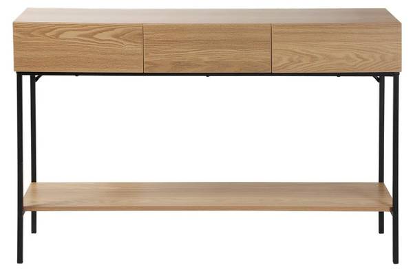 Console TESSA Marron - Bois manufacturé - 35 x 81 x 120 cm