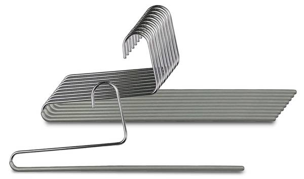 Hosenbügel KH U 10er-Set Silber