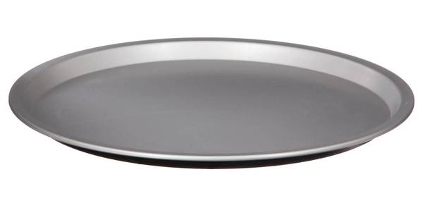 Plaque à pizza SIGNATURE Noir - Métal - 34 x 1 x 34 cm