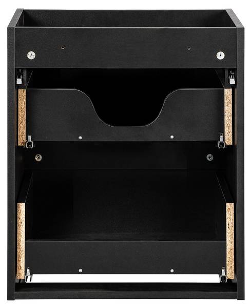 Waschtisch NEWPORT-56-98 Schwarz - Holzwerkstoff - 51 x 59 x 40 cm