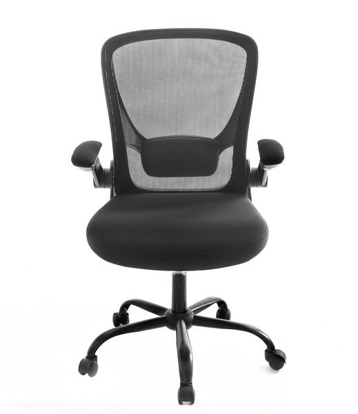Bürostuhl Schreibtischstuhl ergonomisch Schwarz - Kunstleder - 60 x 107 x 66 cm