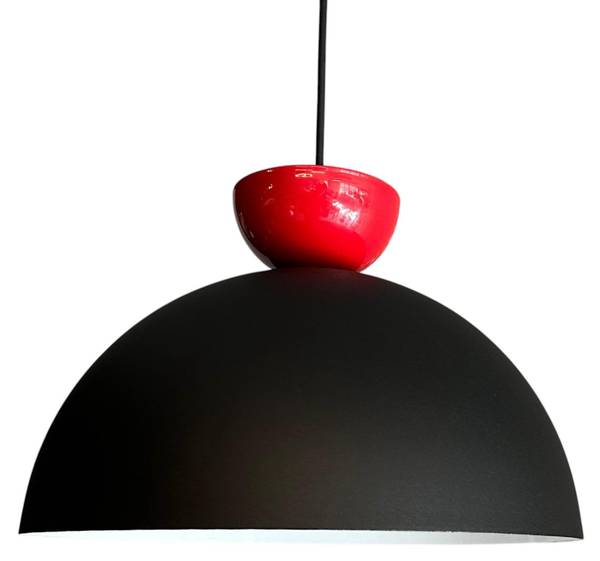 Pendelleuchte KSYimpi Schwarz - Metall - 30 x 25 x 30 cm