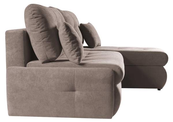 Ecksofa THIN Braun
