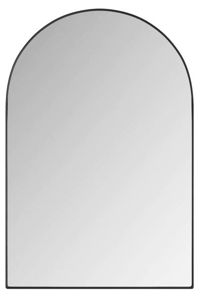 Spiegelschrank BB5126 Schwarz - Metall - 61 x 12 x 91 cm