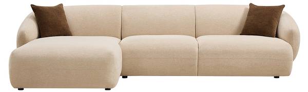 Sofa ohne Schlafmöglichkeit MIBASTO Armlehne davorstehend links - Ecke davorstehend links