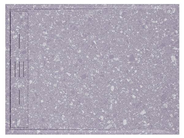 Duschwanne LYROSA Tiefe: 120 cm