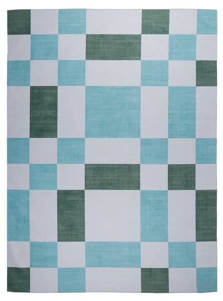 Teppich Pop Cubes Grün - 140 x 200 cm