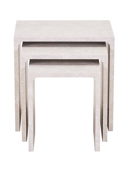 Beistelltisch IRIMA Beige - Holzwerkstoff - 34 x 39 x 34 cm