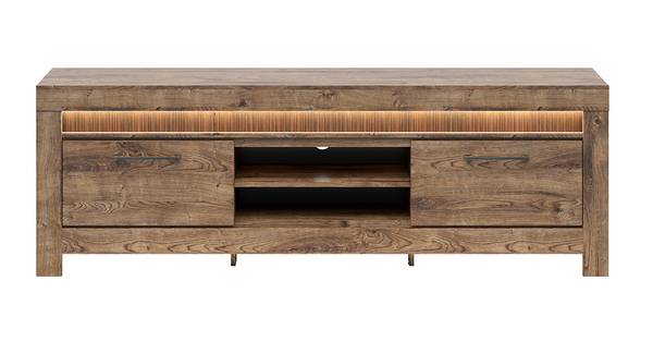 TV-Lowboard Torin Braun - Holzwerkstoff - 180 x 60 x 45 cm