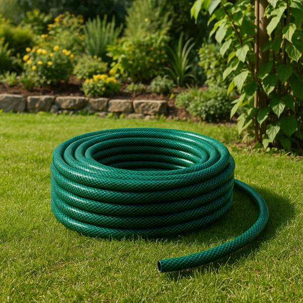 Gartenschlauch MEDIHO13490001 Grün - Kunststoff - 30 x 8 x 30 cm