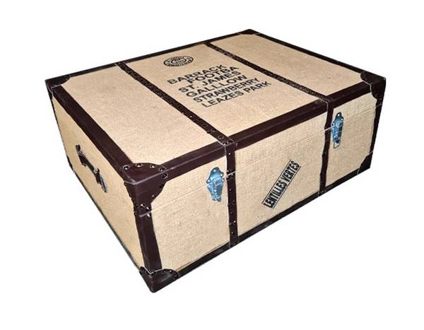Malle de rangement vintage VISA Beige - Bois manufacturé - 75 x 30 x 60 cm