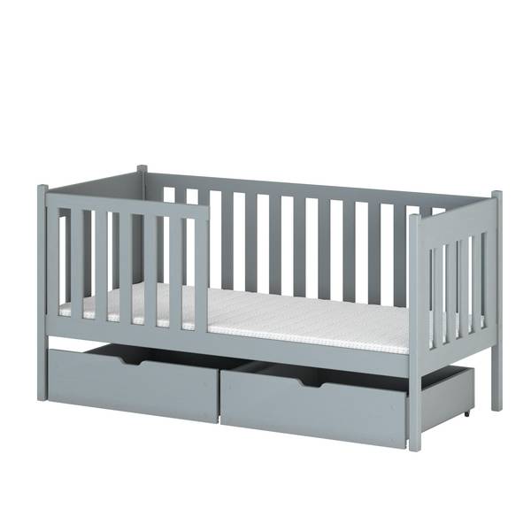 Kinderbett ALICJA KSB001 Grau