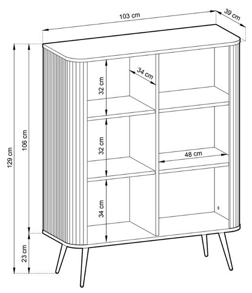 HIGHBOARD Zova Weiß