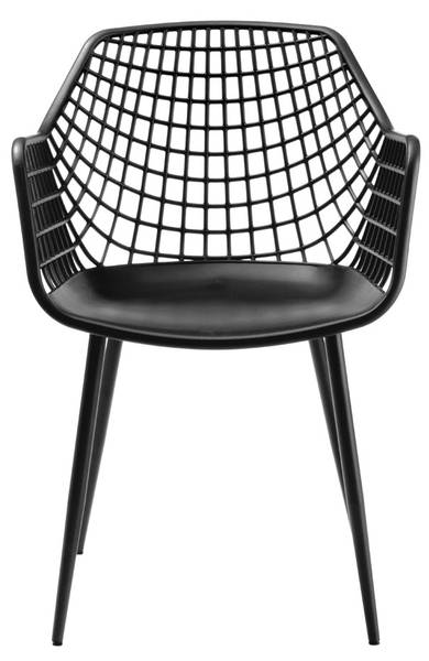 Chaise à accoudoirs NINO Anthracite