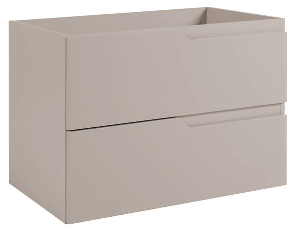 Badezimmerschrank Haag III Schwarz - Kaschmir - Breite: 160 cm