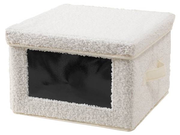 Aufbewahrungsbox 22185 Beige - Polyester - 28 x 30 x 40 cm