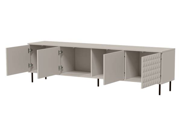 TV-Lowboard Leo Beige - Holzwerkstoff - 200 x 54 x 40 cm