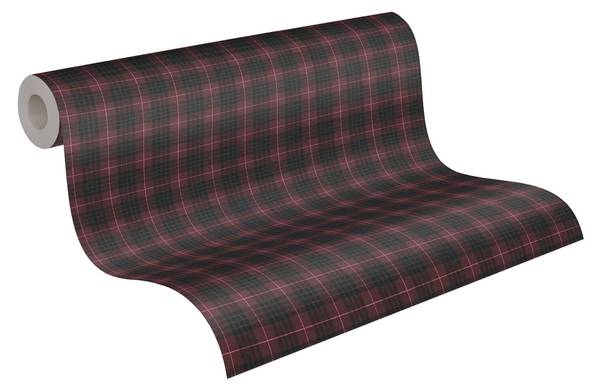 Vliestapete 390641-GU Rot - Fleece - 53 x 1005 x 1 cm