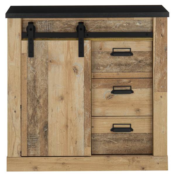 Esszimmer-Set SHELTON-61-62 2er-Set Braun - Holzwerkstoff - 315 x 201 x 43 cm