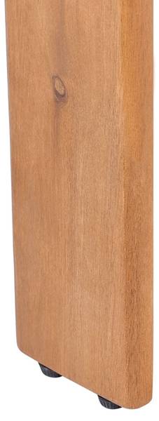 Couchtisch TALSANO Braun - Massivholz - 80 x 36 x 120 cm