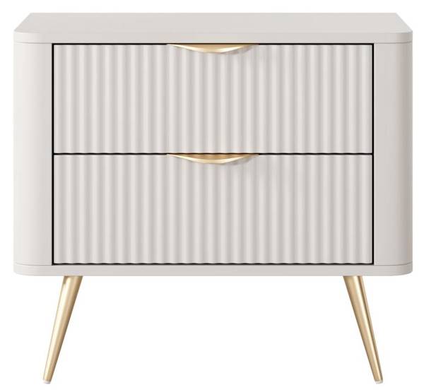 Nachttisch ELONARIA Beige